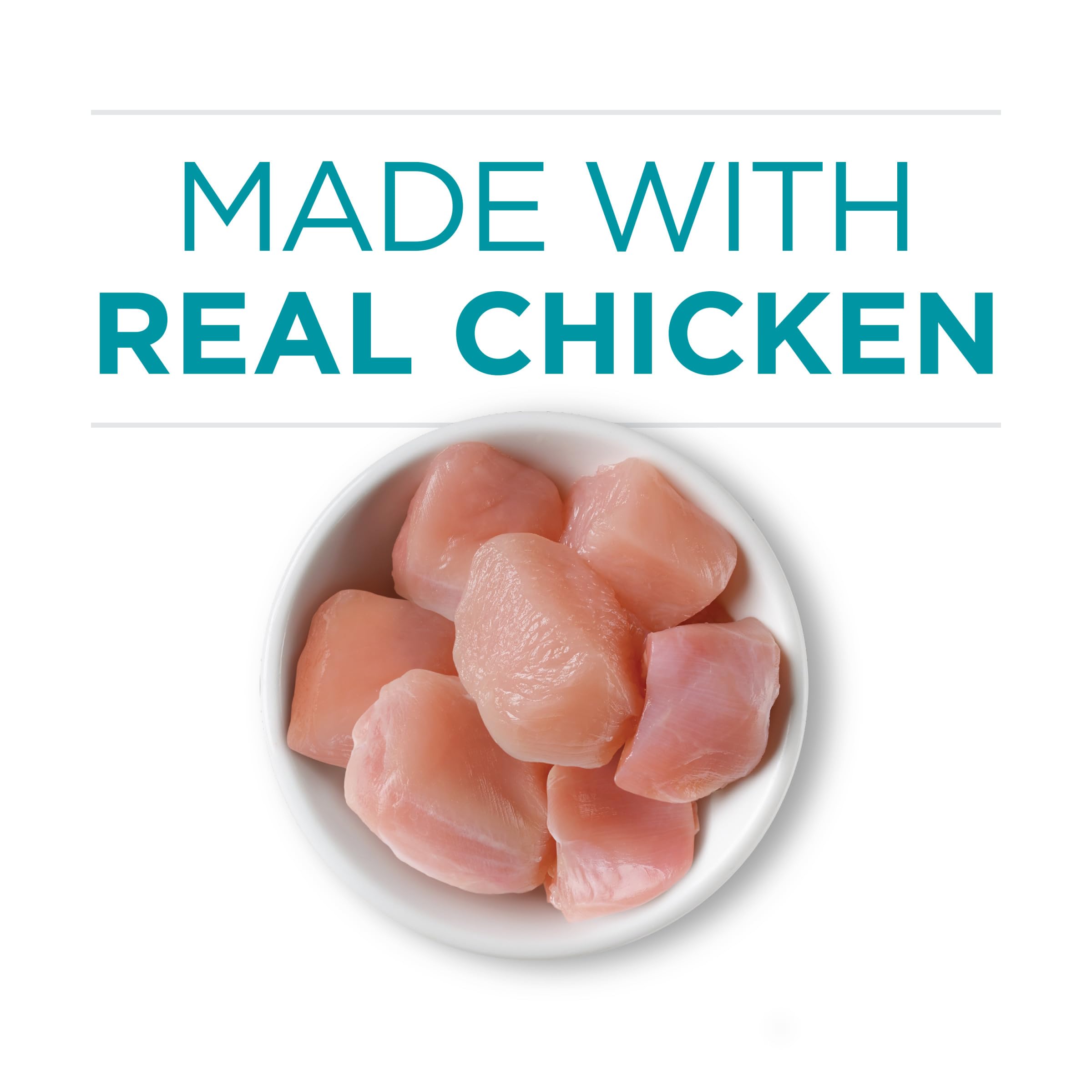 Purina ONE pâtée à côté de croquettes pour varier textures et alimentation