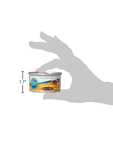 Purina ONE morceaux de poulet dans une sauce onctueuse qui stimule l'hydratation