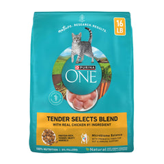 Purina ONE sac devanture montrant l'emballage et bénéfice nutritionnel
