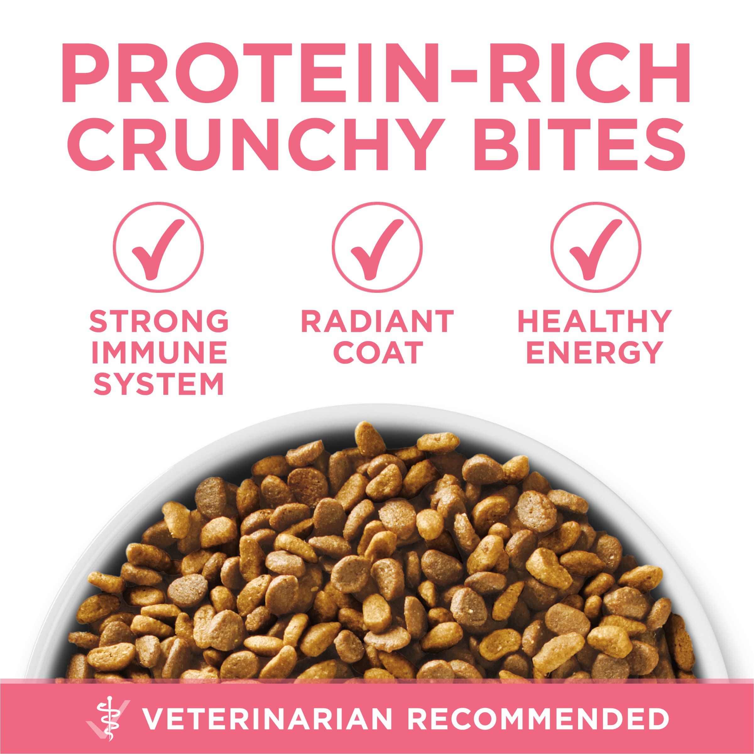 Purina ONE comparaison d'échelle du sac 3,5 lb pour visualiser la taille