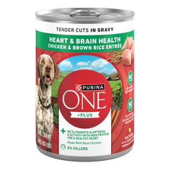 Purina ONE face de la boîte montrant l'emballage et l'avantage santé