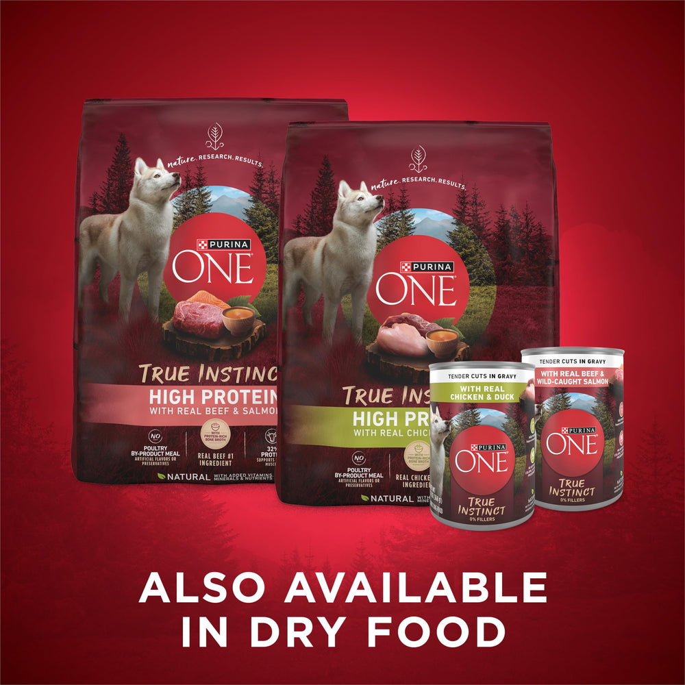 Purina ONE tableau nutritionnel mettant en valeur valeurs essentielles