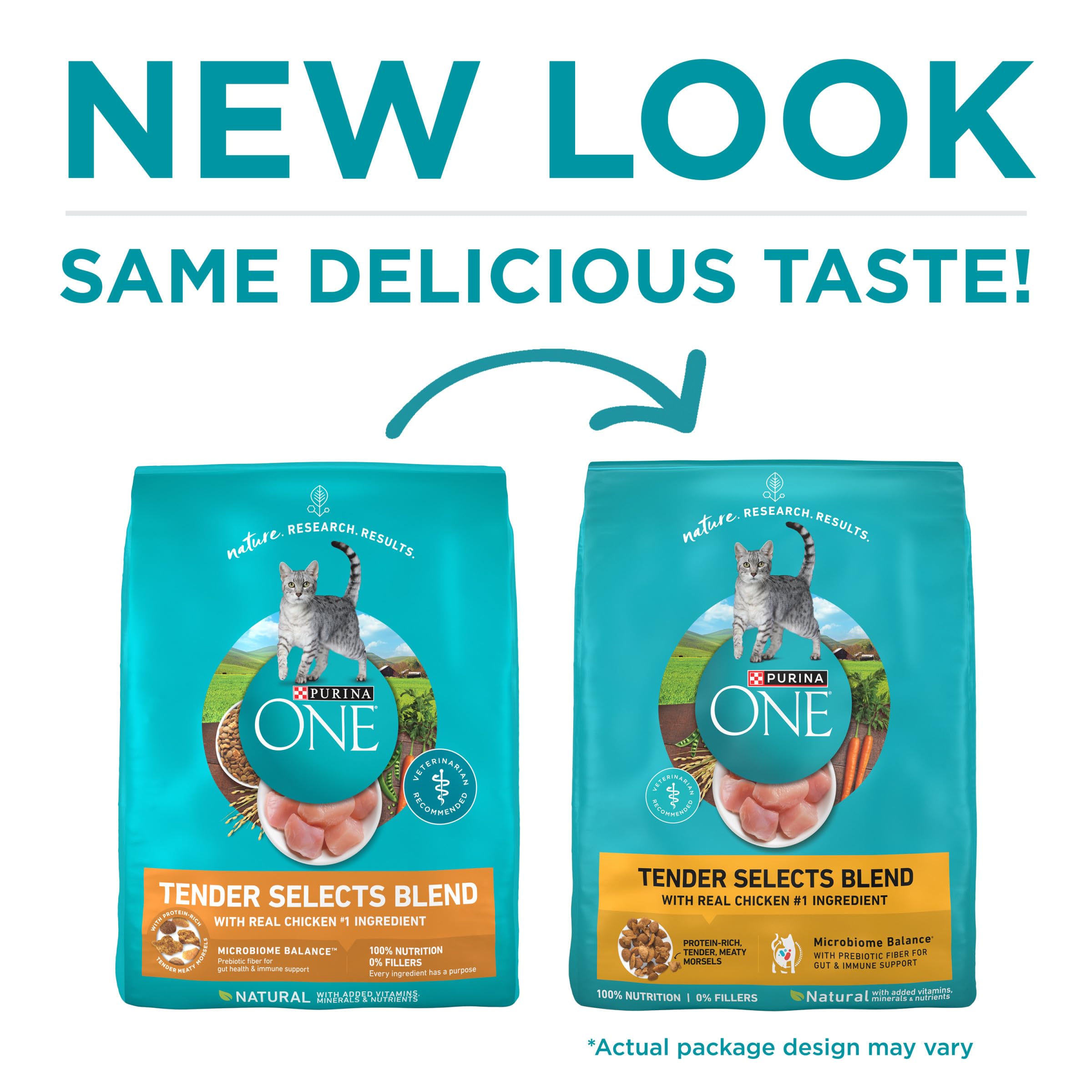 Purina ONE croquettes texture croquante pour appétit et mastication