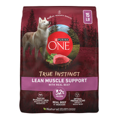 Purina ONE emballage avant montrant la recette boeuf et bénéfice protéines élevées