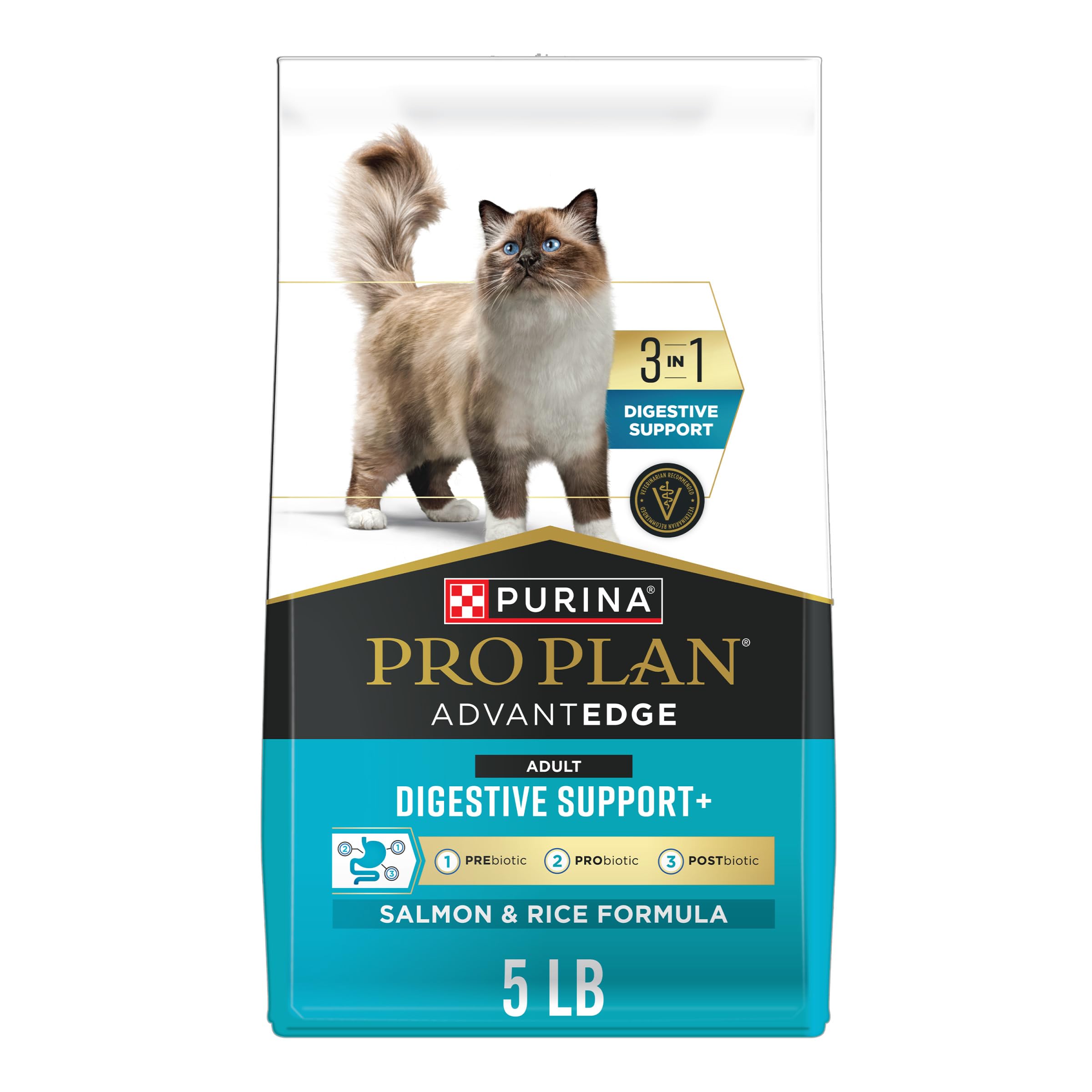 Purina Pro Plan sachet face montrant emballage et informations produit