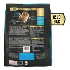 Purina Pro Plan gros plan croquettes montrant texture facile à mâcher