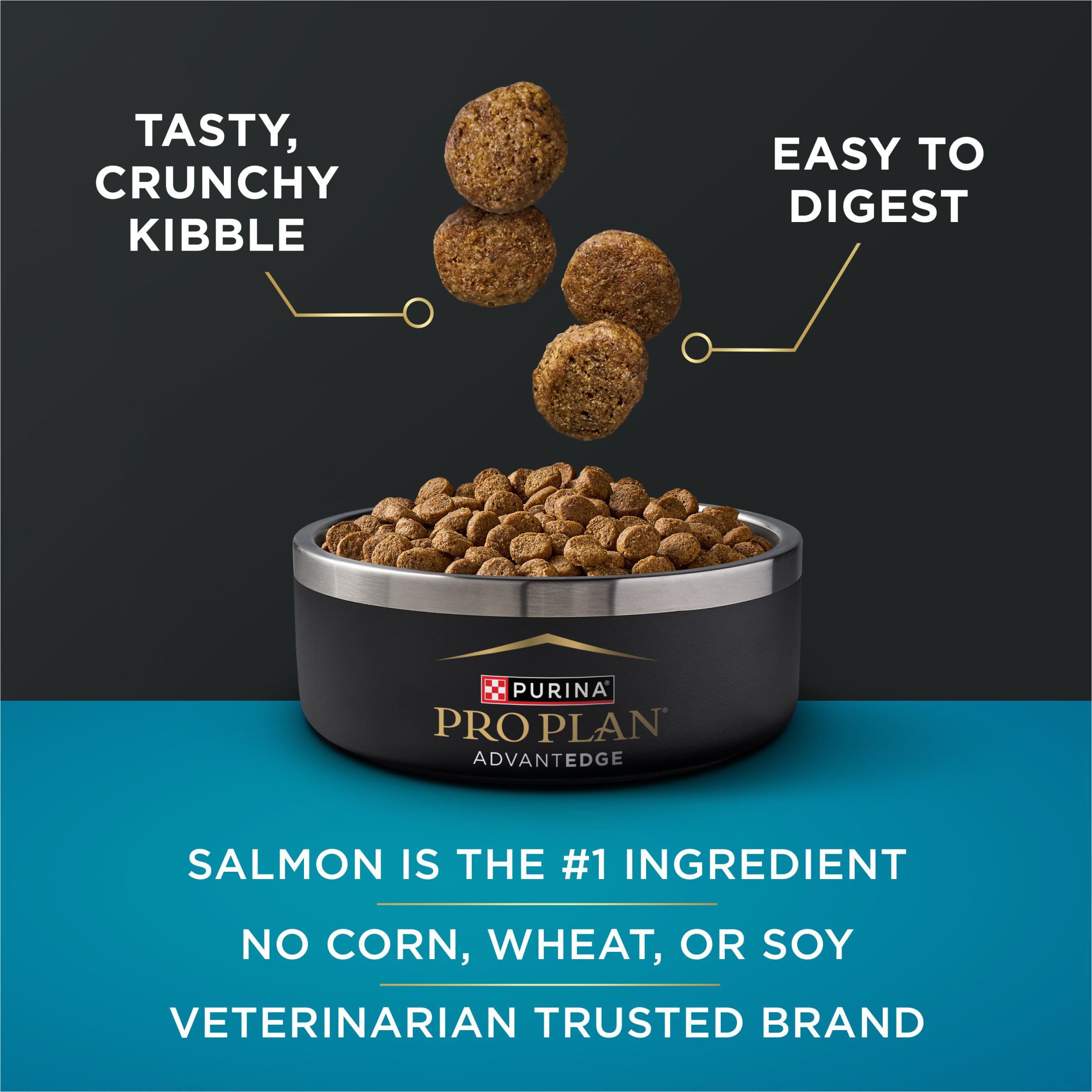 Purina Pro Plan saumon frais en premier ingrédient pour saveur appétente