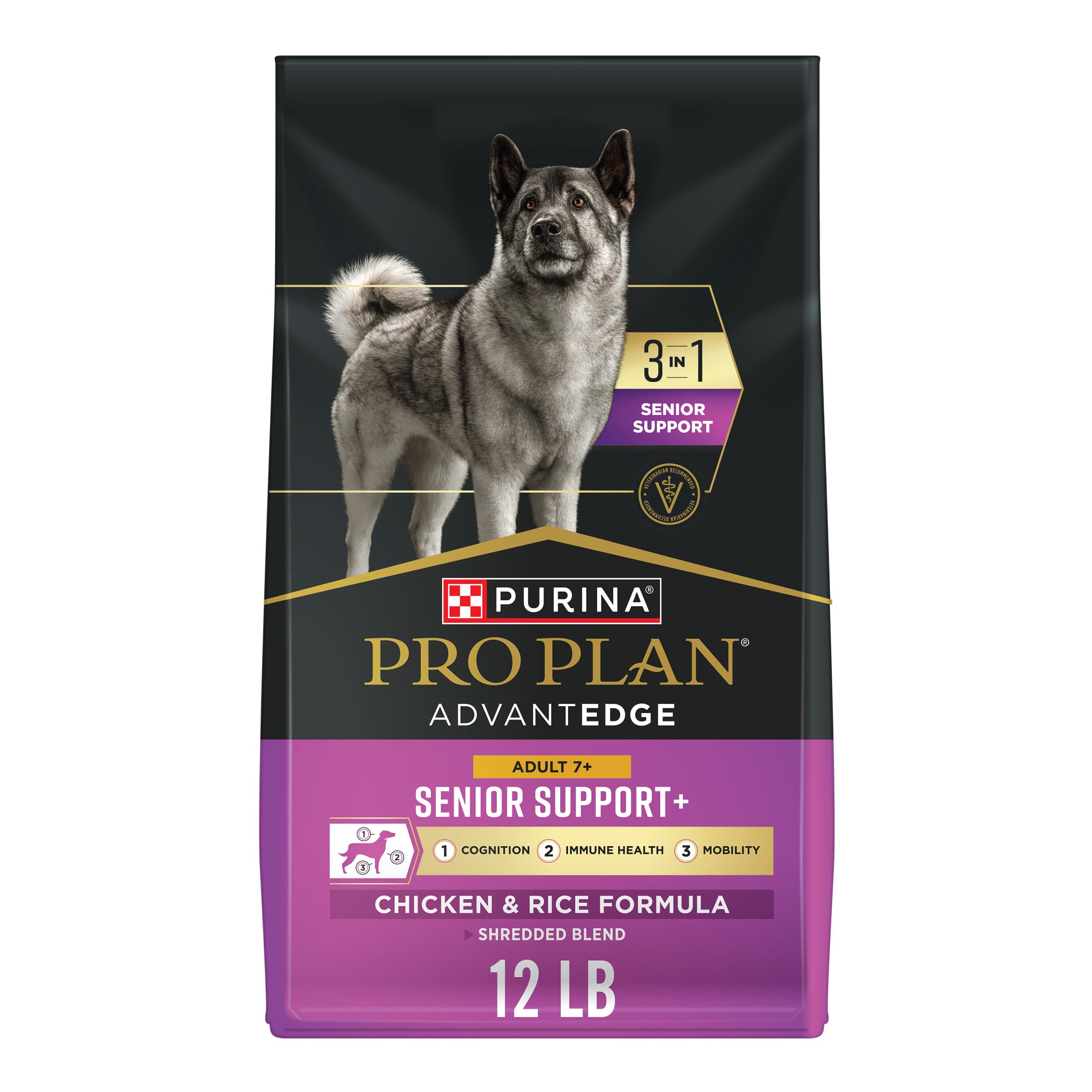 Purina Pro Plan sachet avant montrant le format pratique et bénéfice nutritionnel