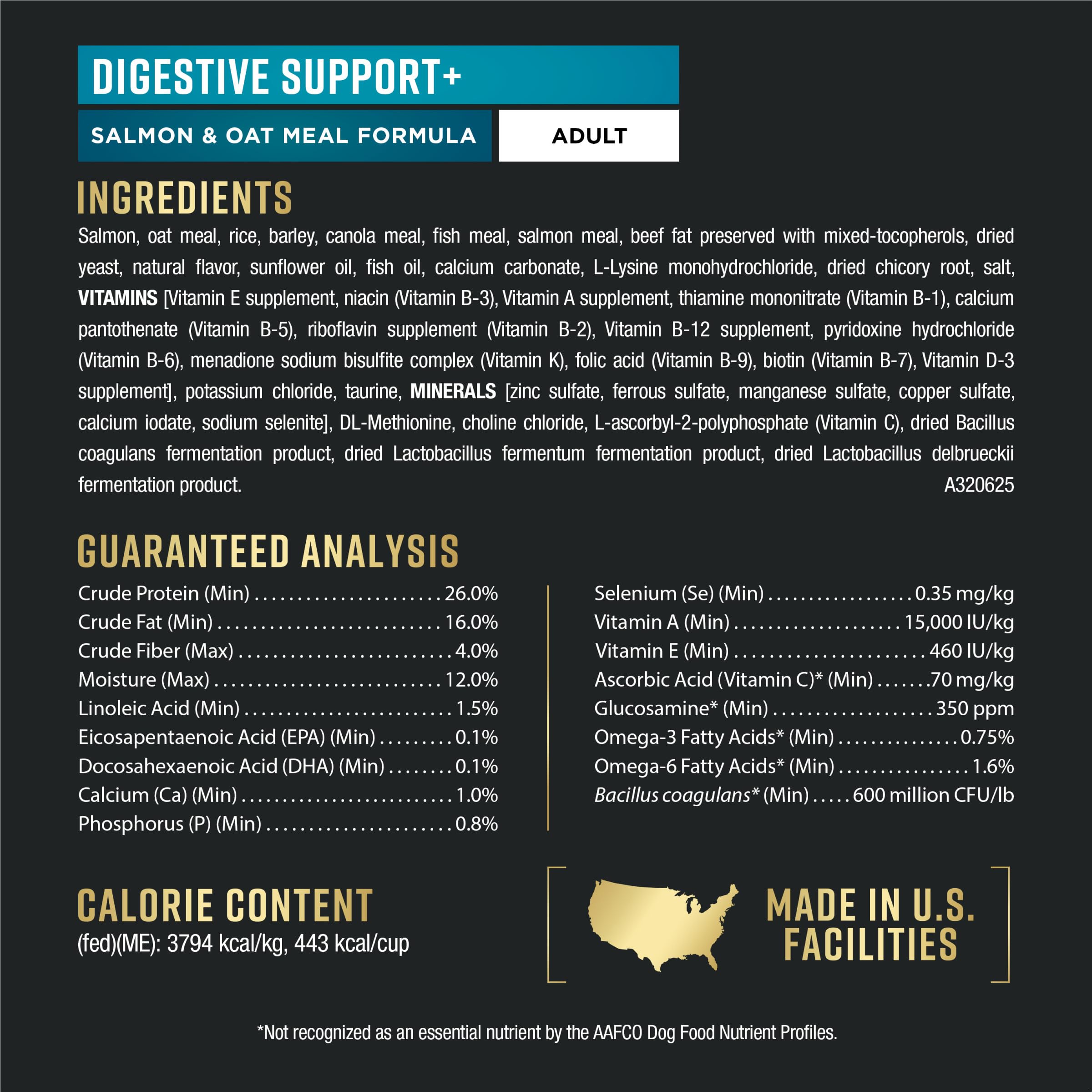 Purina Pro Plan plan rapproché avoine pour fibres digestives naturelles