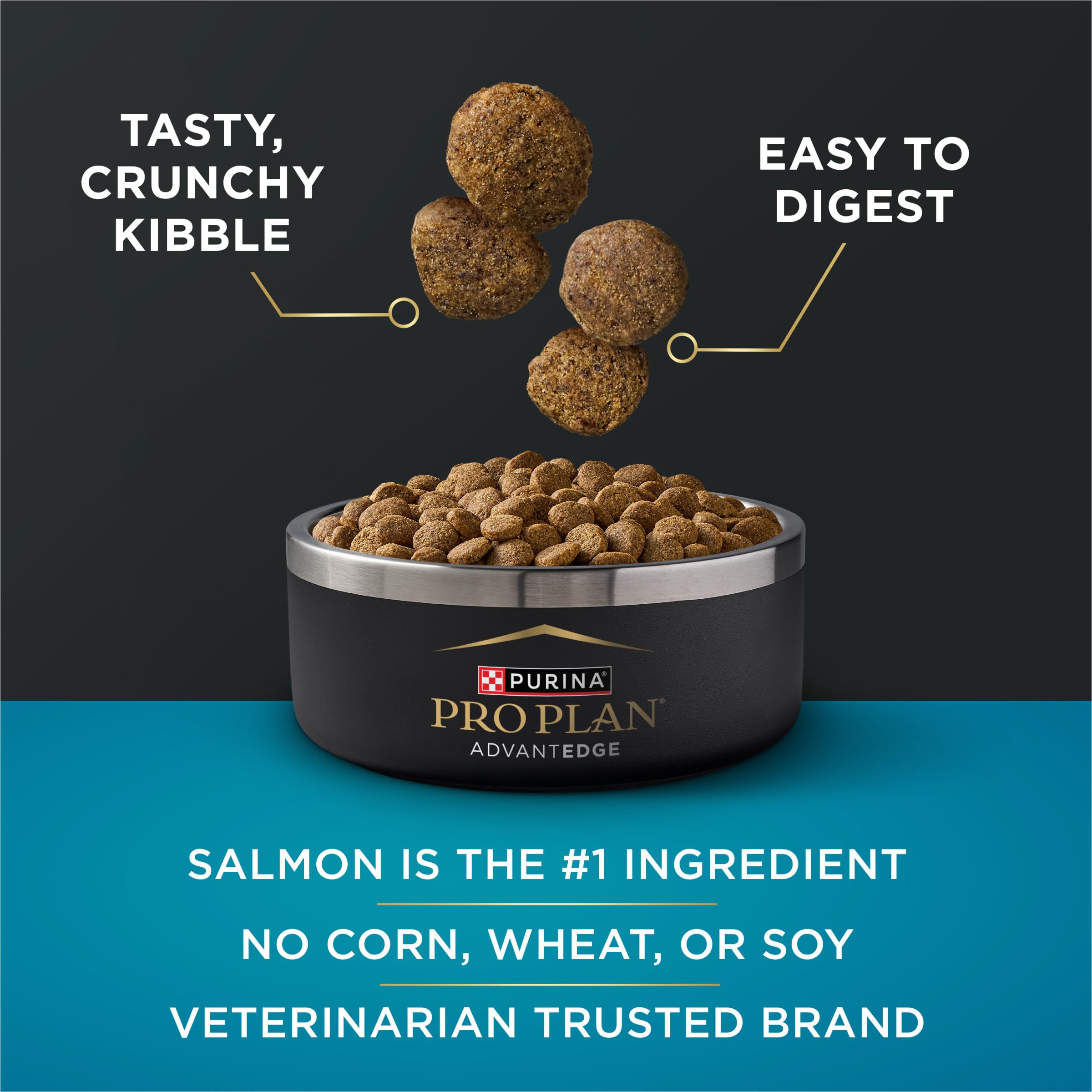 Purina Pro Plan saumon réel ingrédient principal apportant protéines digestes