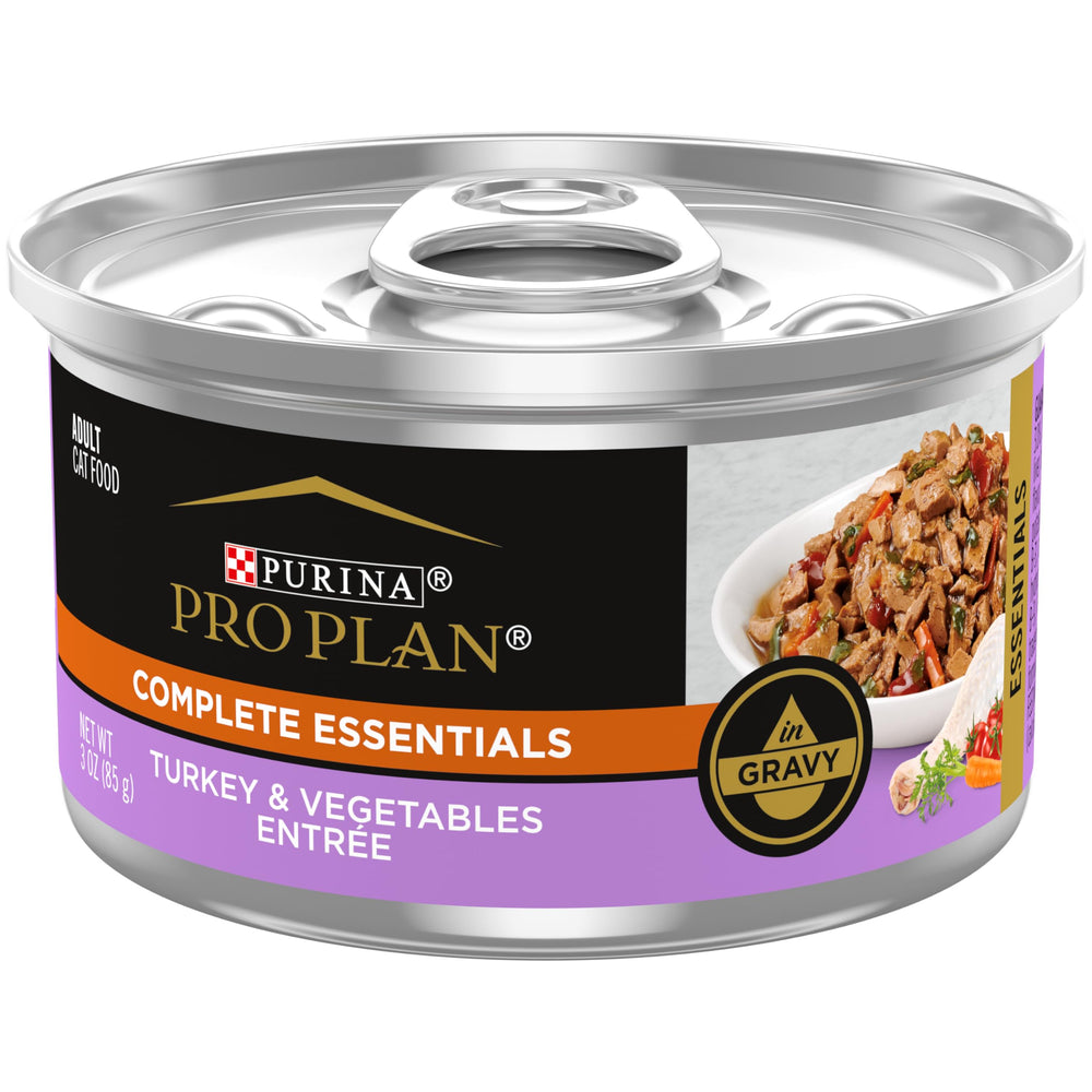 Purina Pro Plan boîte devant montrant l'emballage et ses bénéfices nutritionnels