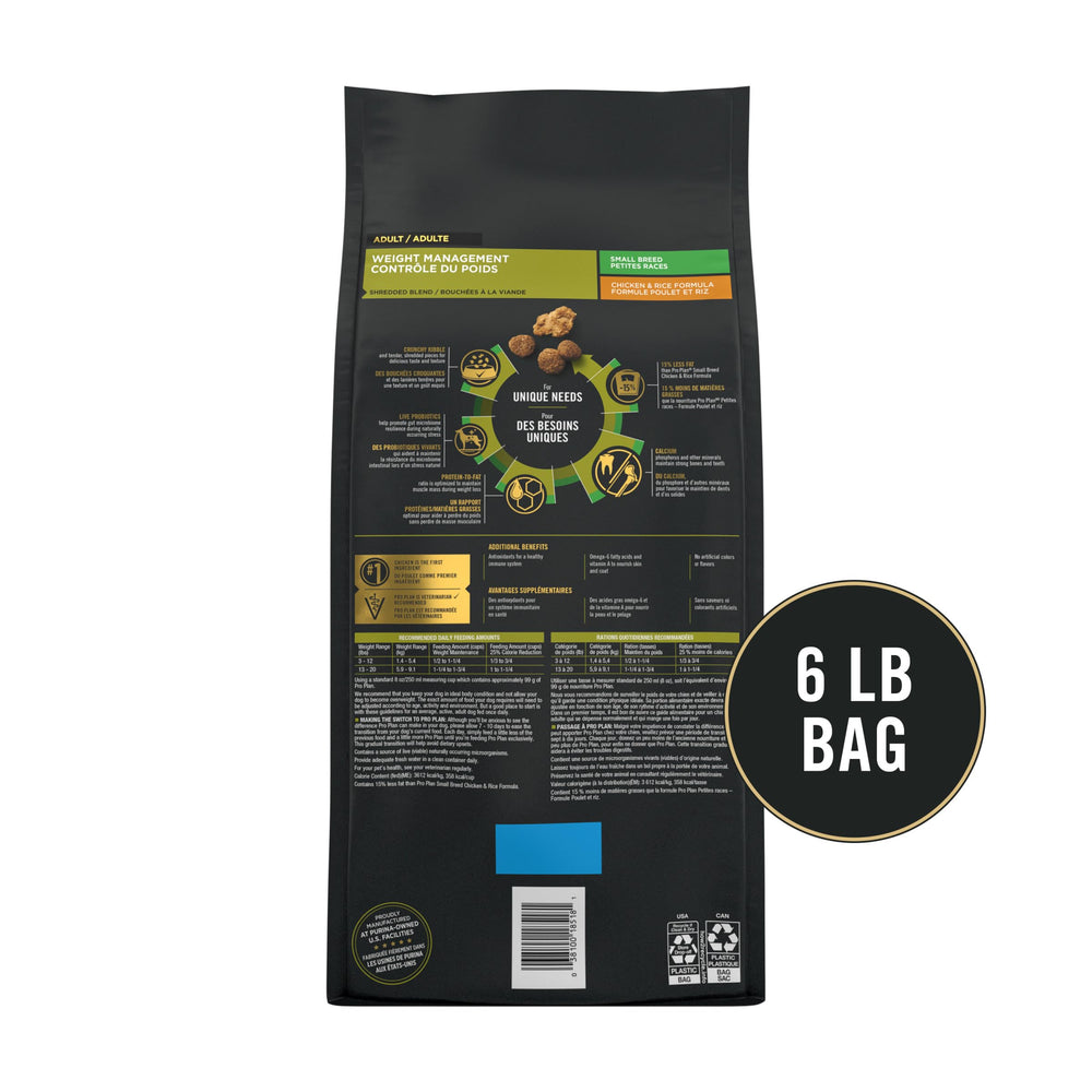 Purina Pro Plan bol rempli prêt à servir pour petit chien actif