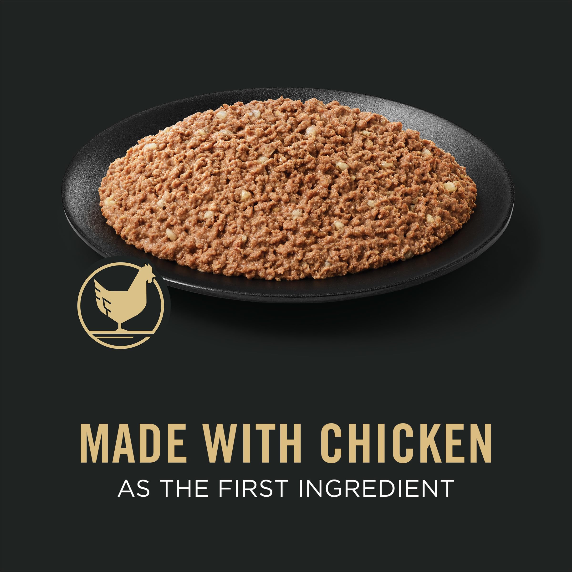 Purina Pro Plan canette ouverte affichant pâtée appétente bénéfice facilité de service