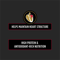 Purina Pro Plan CardioCare étiquette nutritionnelle lisible montrant mélange protecteur cardiaque
