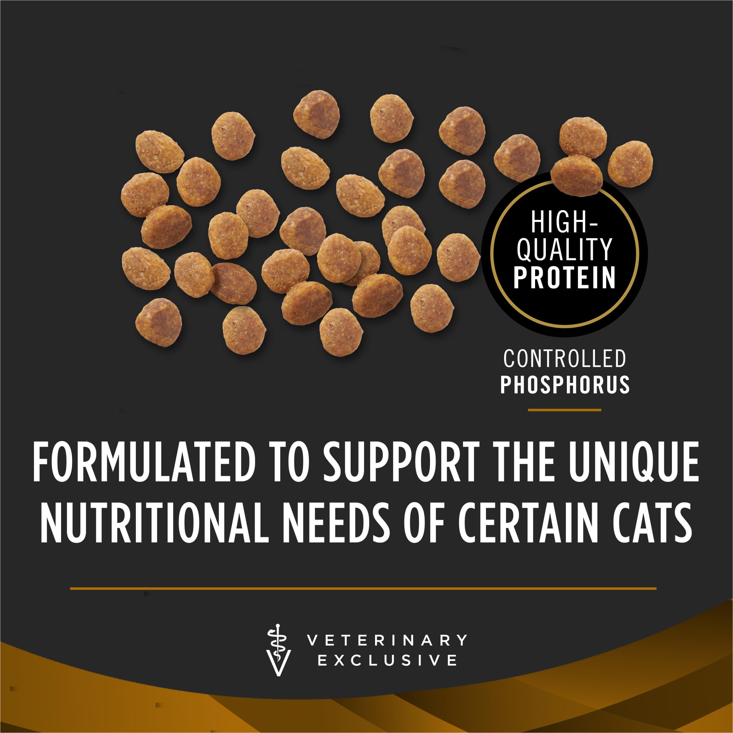 Purina Pro Plan chat mangeant les croquettes pour appétit et acceptation