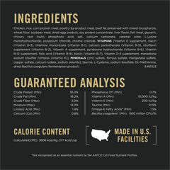 Purina Pro Plan croquettes détaillées soulignant la croquance bénéfique