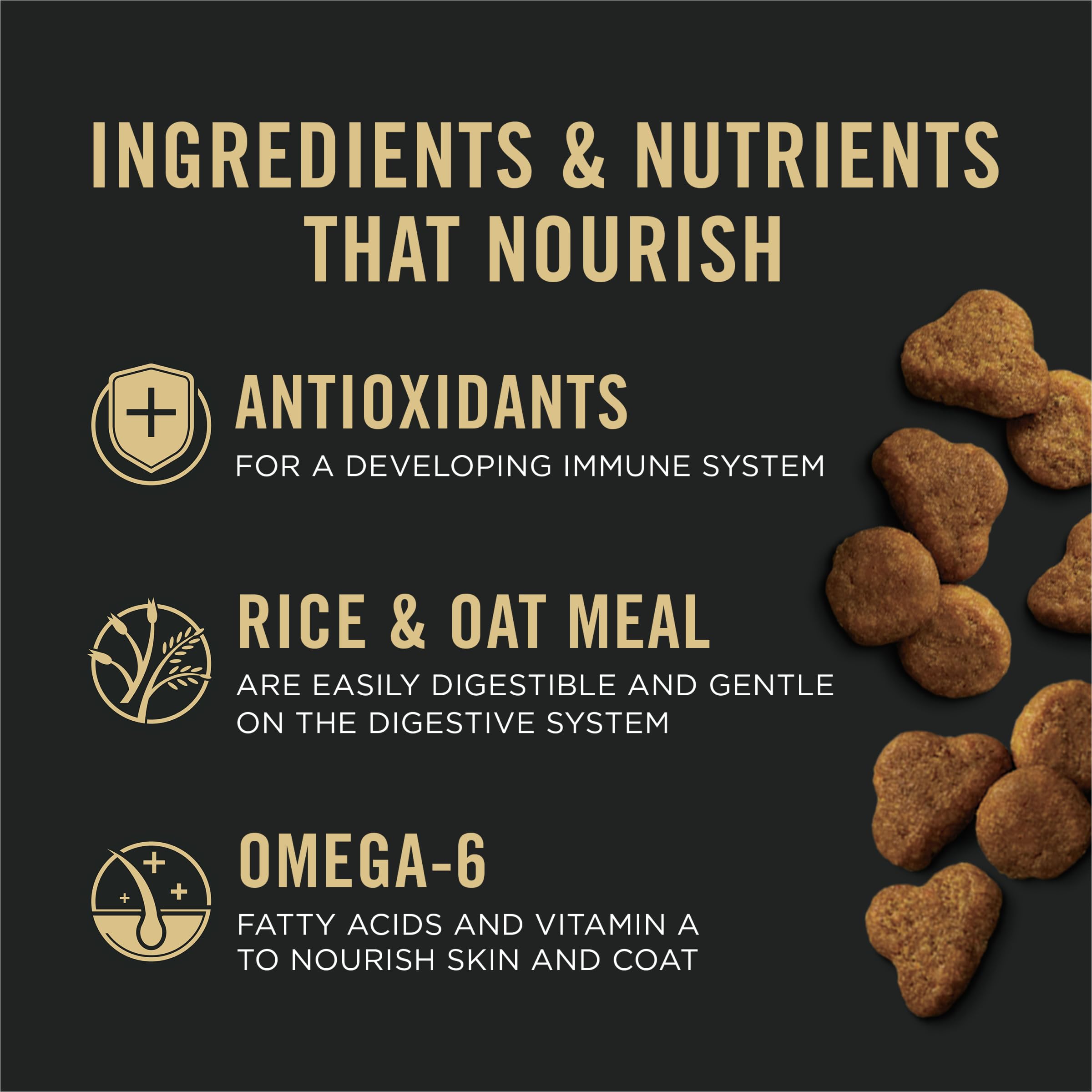 Purina Pro Plan étiquette ingrédients, transparence sur saumon et nutriments
