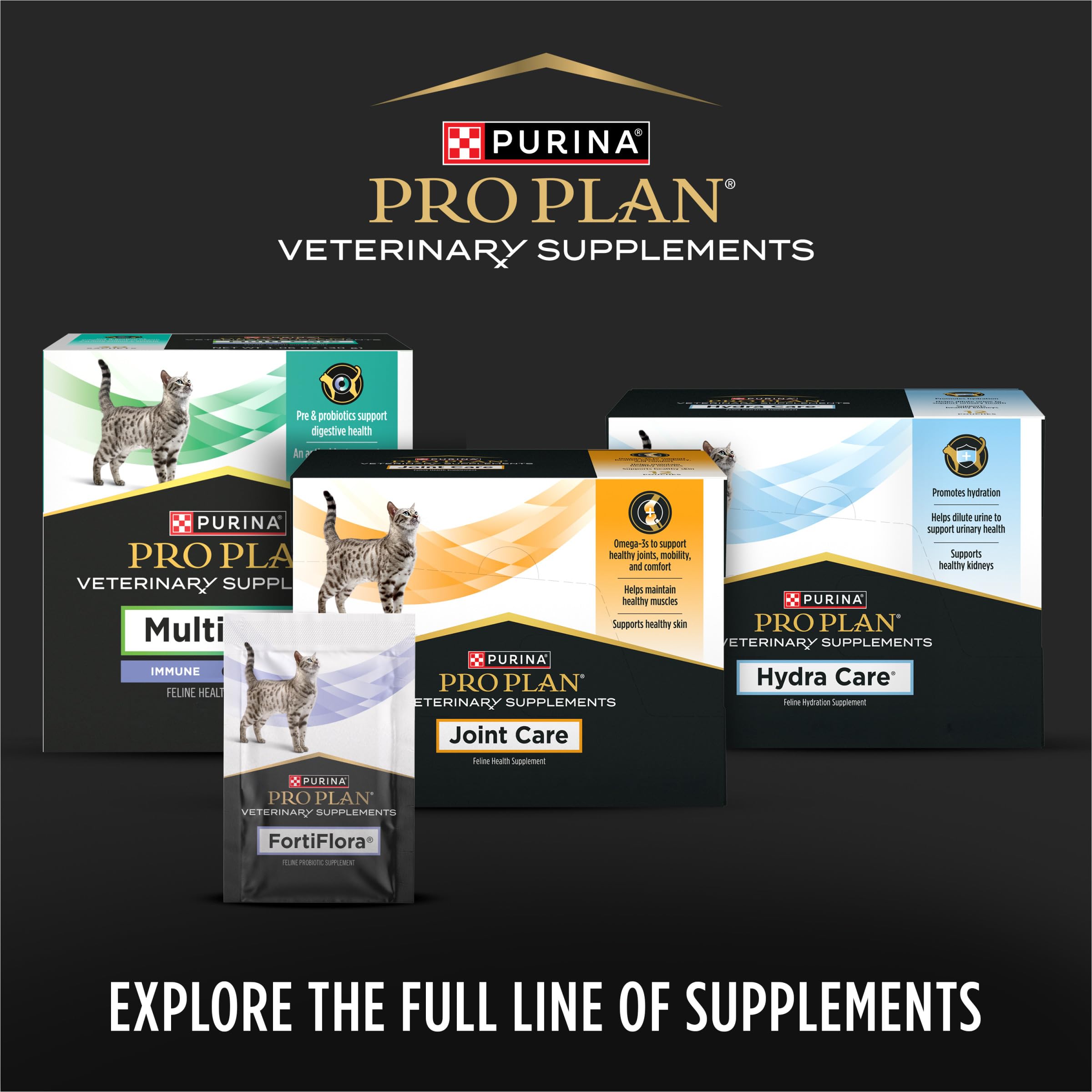 Purina Pro Plan FortiFlora cuillère de dosage illustrant la simplicité d'emploi