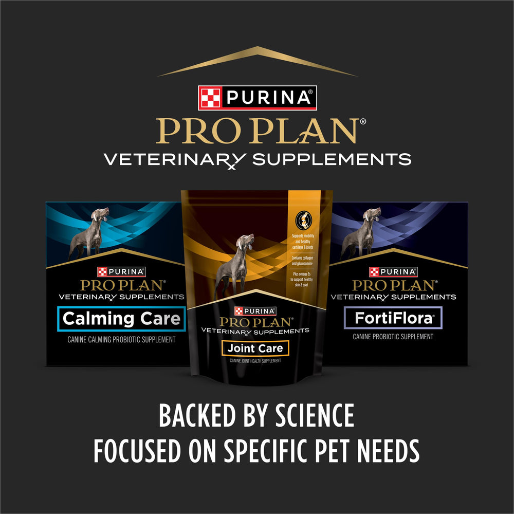 Purina Pro Plan FortiFlora instructions illustrées montrant mode d'emploi simple