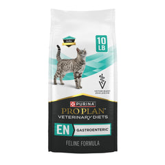 Purina Pro Plan sac recto montrant l'emballage et l'usage vétérinaire bénéfique