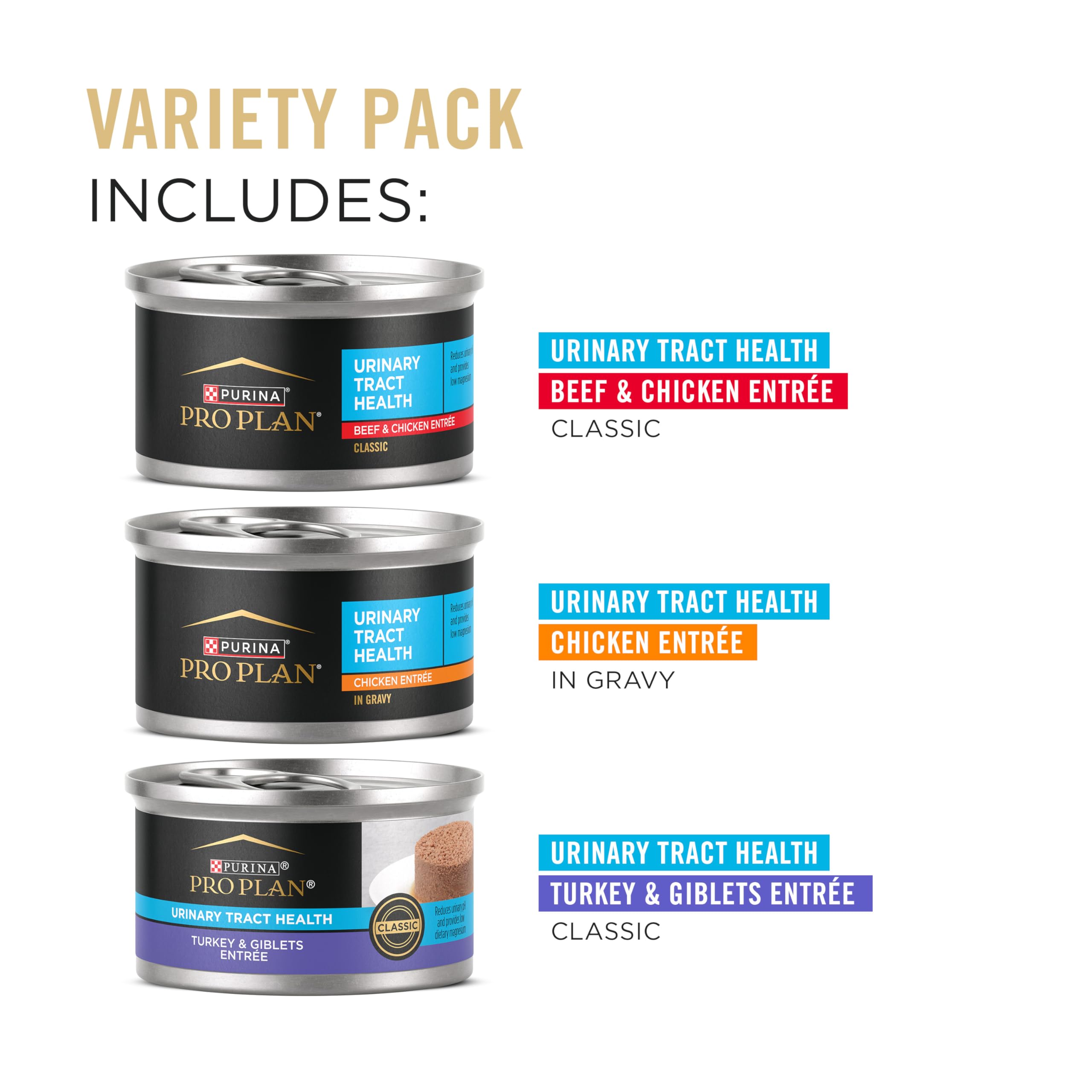 Purina Pro Plan gros plan sur la texture pâté riche pour meilleure acceptation