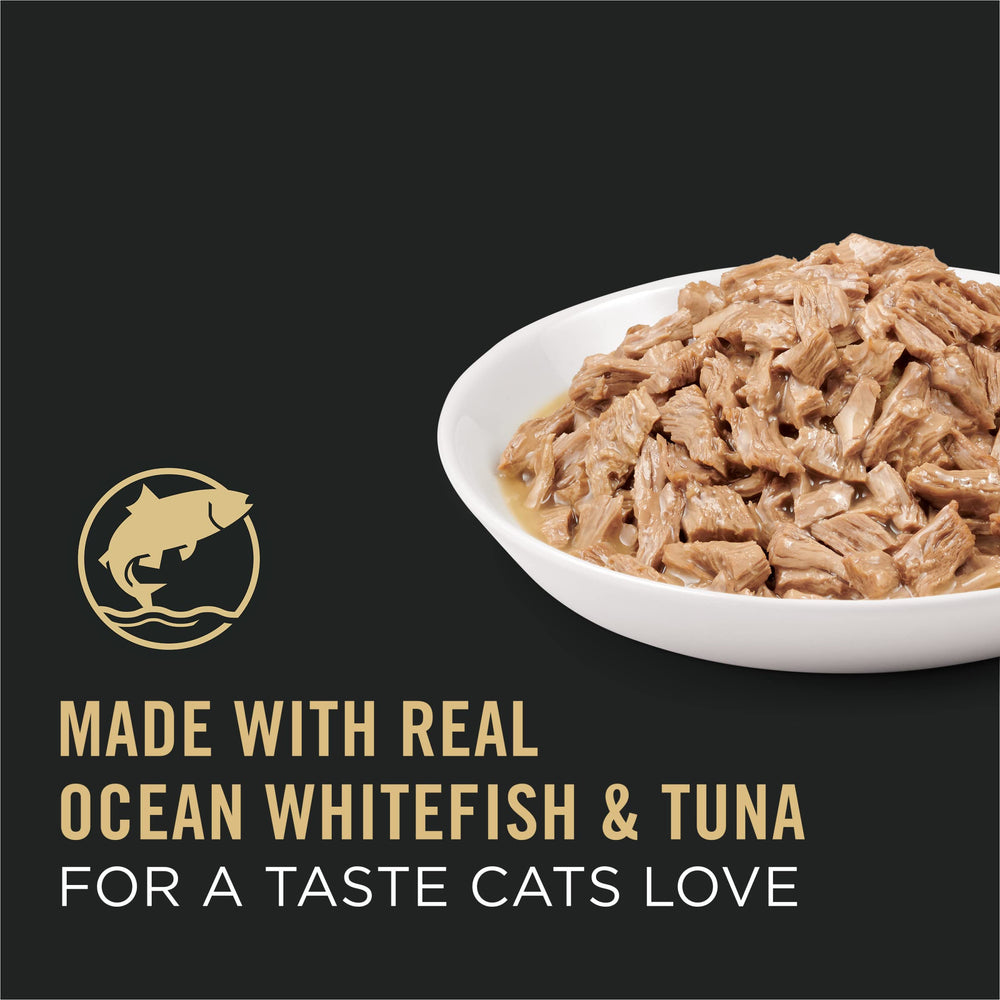 Purina Pro Plan gros plan sur texture de la pâtée révélant tendreté