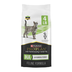 Purina Pro Plan Veterinary Diets sac 4 lb montrant l'emballage et le logo, rassure sur la qualité
