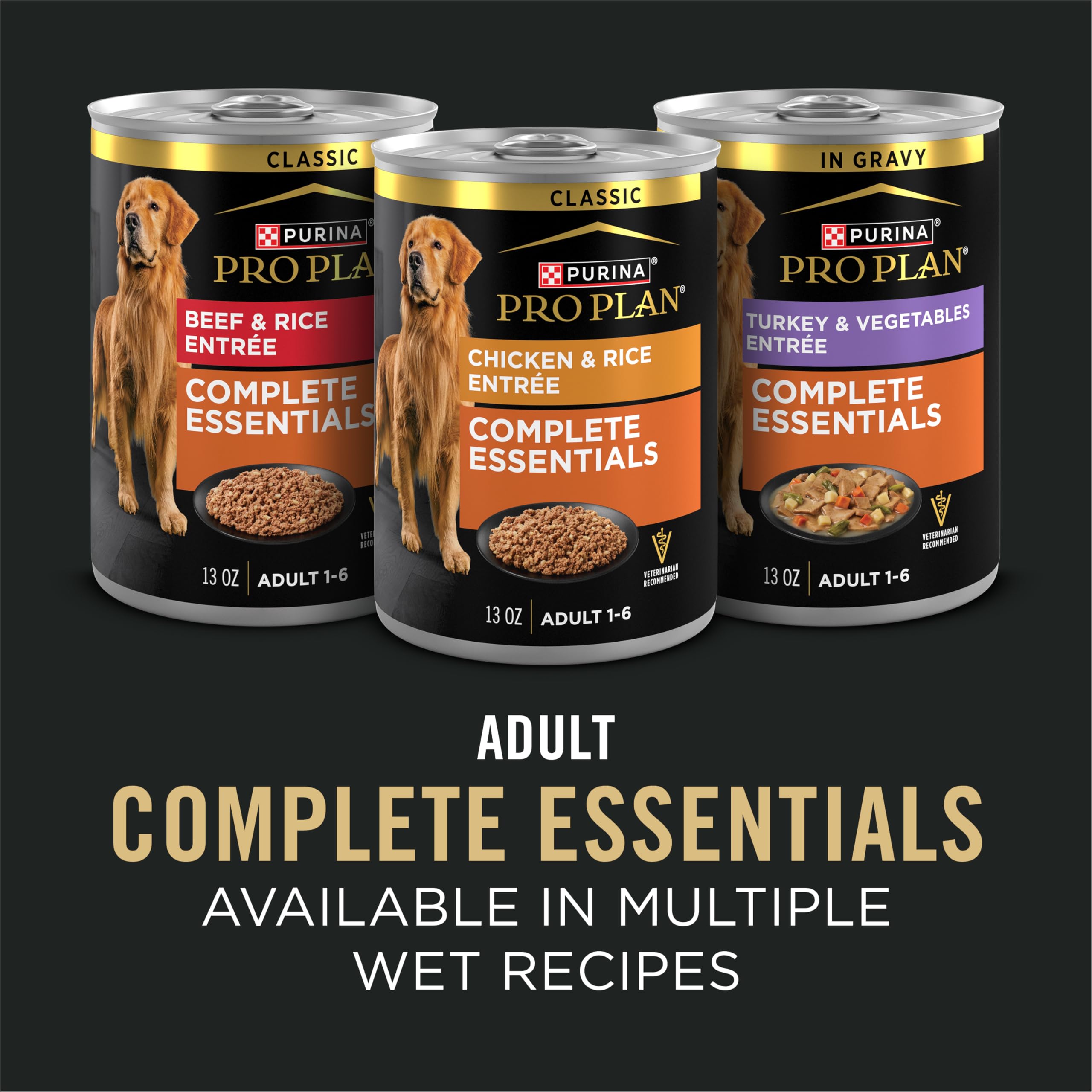 Purina Pro Plan chiens jouant en extérieur suggérant énergie et vitalité