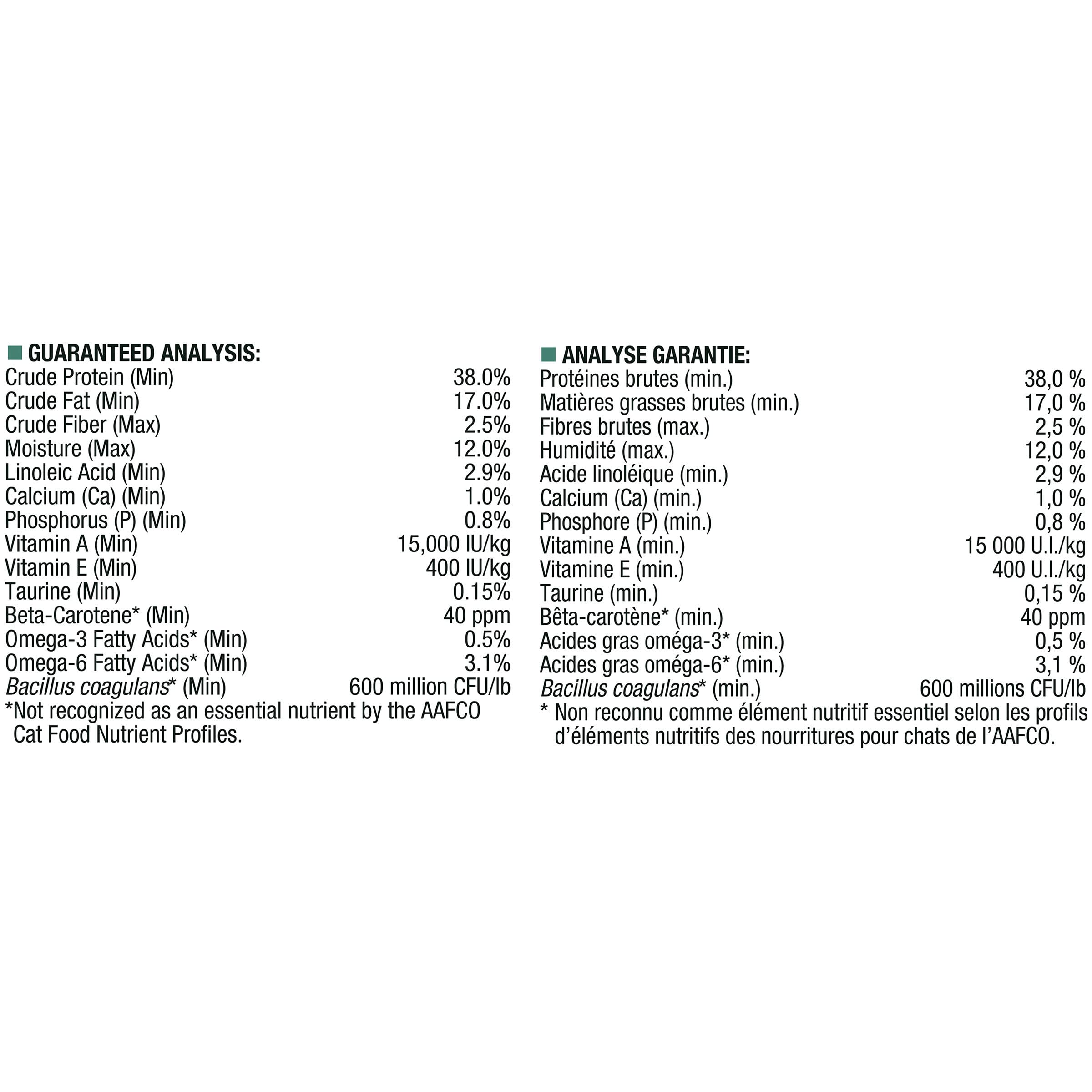 Purina Pro Plan LiveClear croquettes versées dans une gamelle soulignant appétence et acceptation