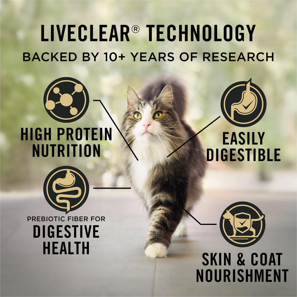 Purina Pro Plan détail des croquettes illustrant texture favorisant digestion