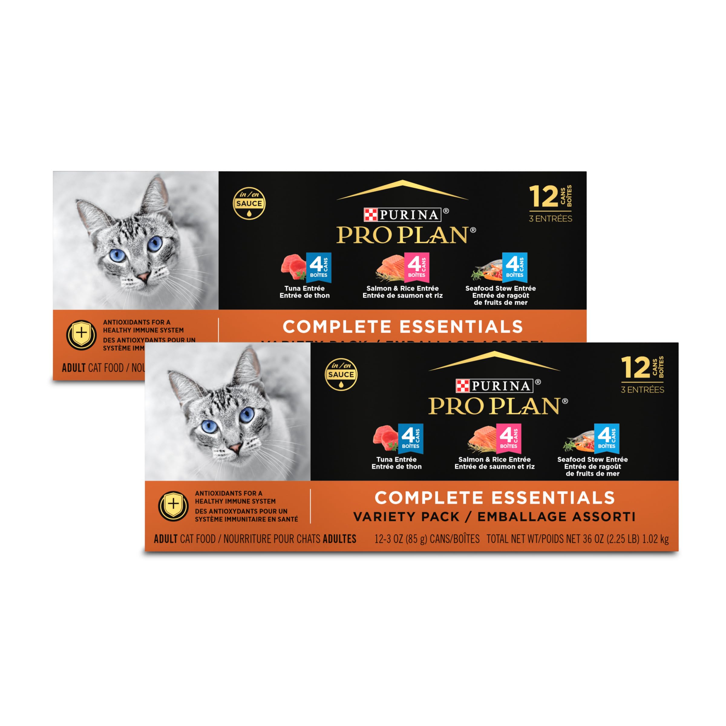 Purina Pro Plan zoom sur morceaux en sauce, texture tendre attrayante