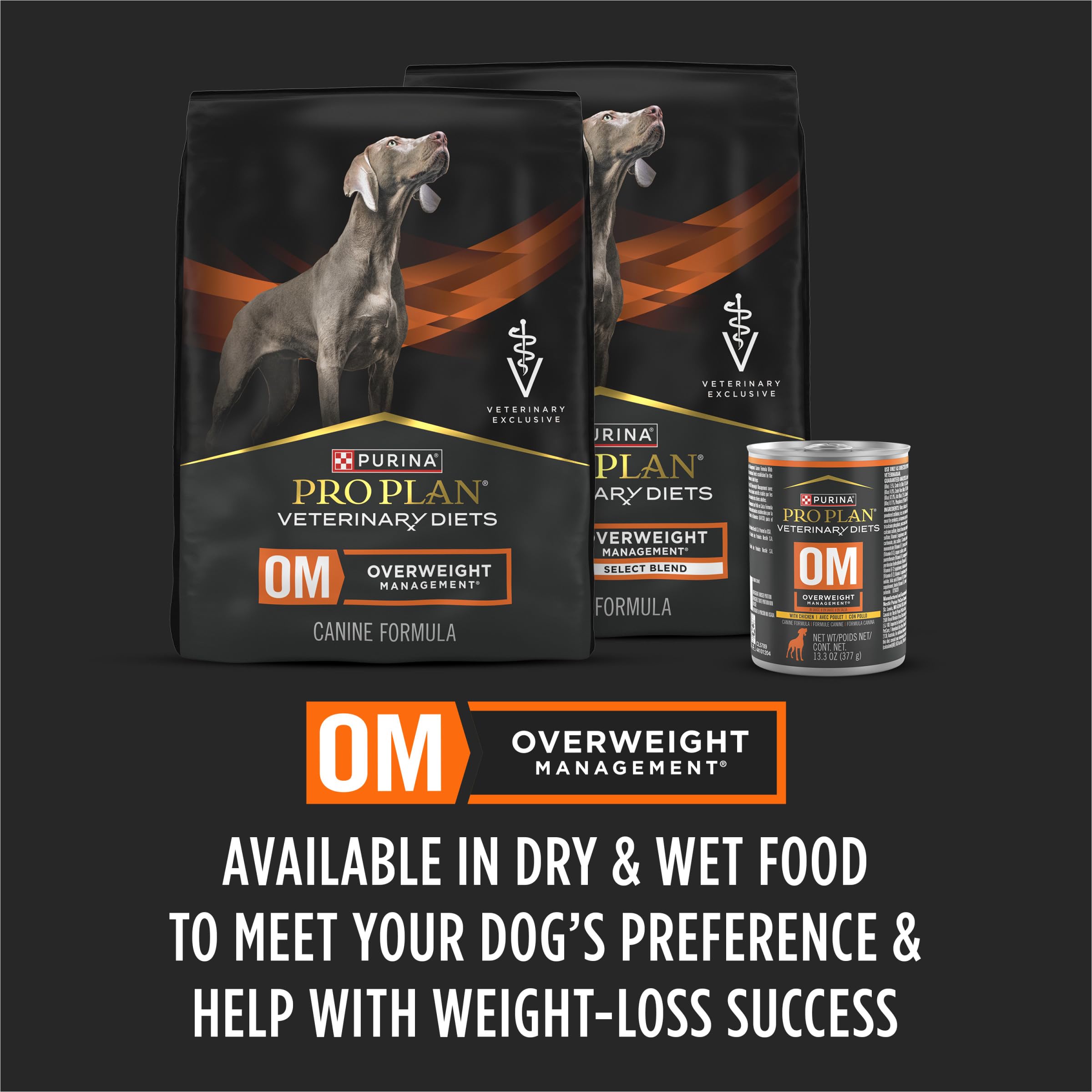 Purina Pro Plan OM bol mélange humide et sec pour varier textures