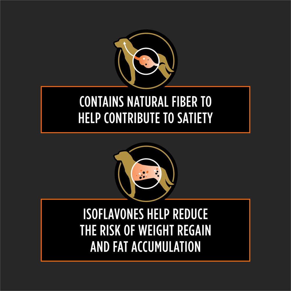 Purina Pro Plan OM détail de la texture des croquettes pour meilleure mastication