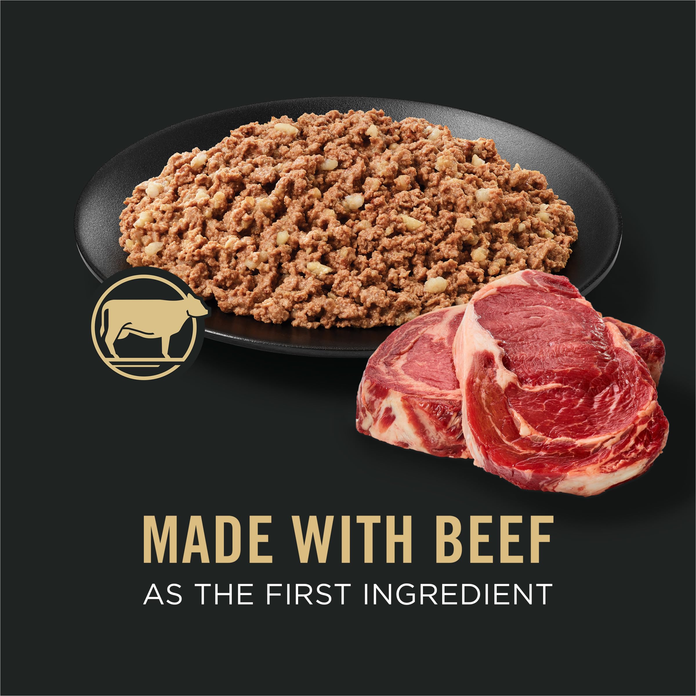 Purina Pro Plan ouverture révélant texture pâté appétissante