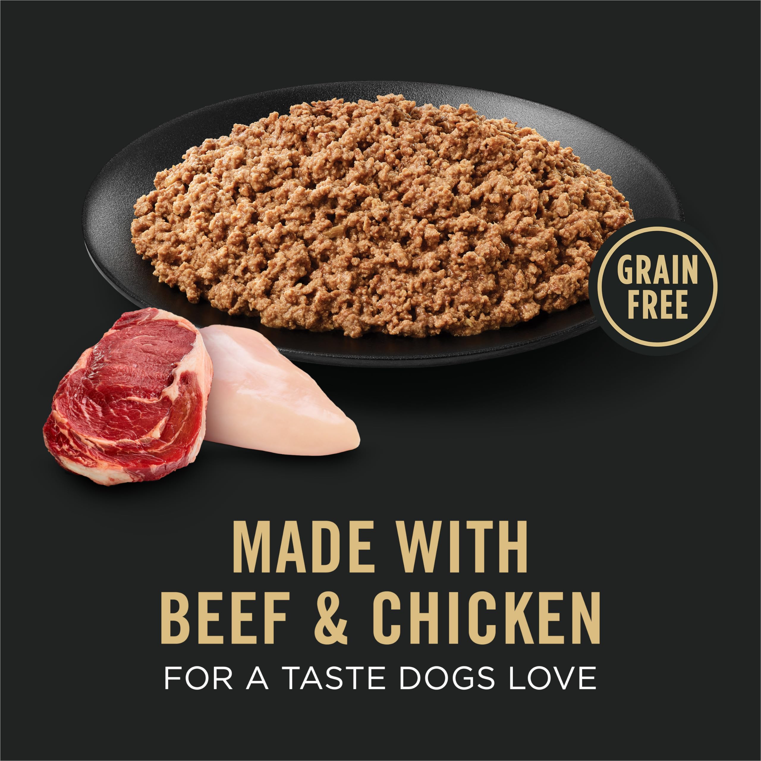 Purina Pro Plan gros plan viande réelle pour protéines de qualité