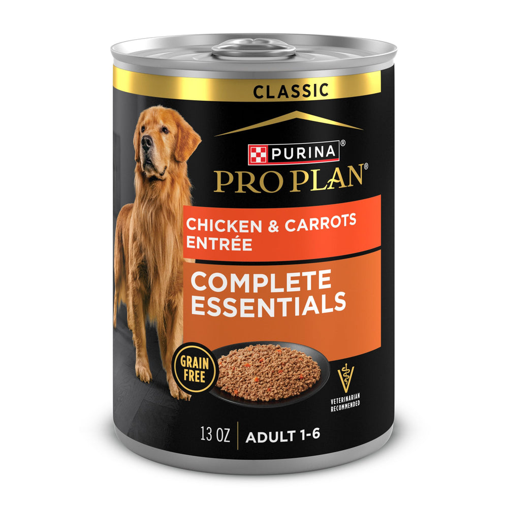 Purina Pro Plan face de la boîte montrant l’emballage et l’avantage protéique