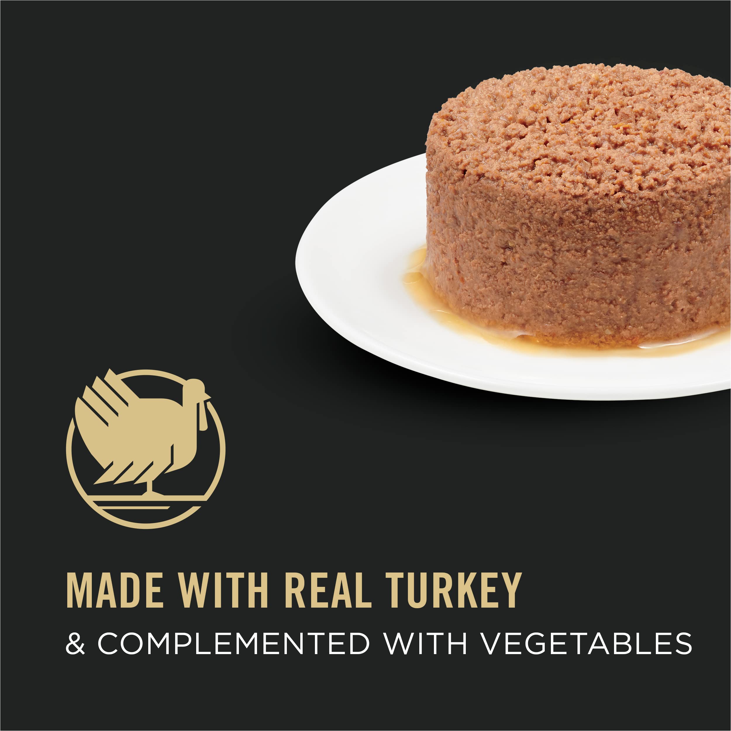 Purina Pro Plan gros plan texture pâté tendre appétissante bénéfique appétit