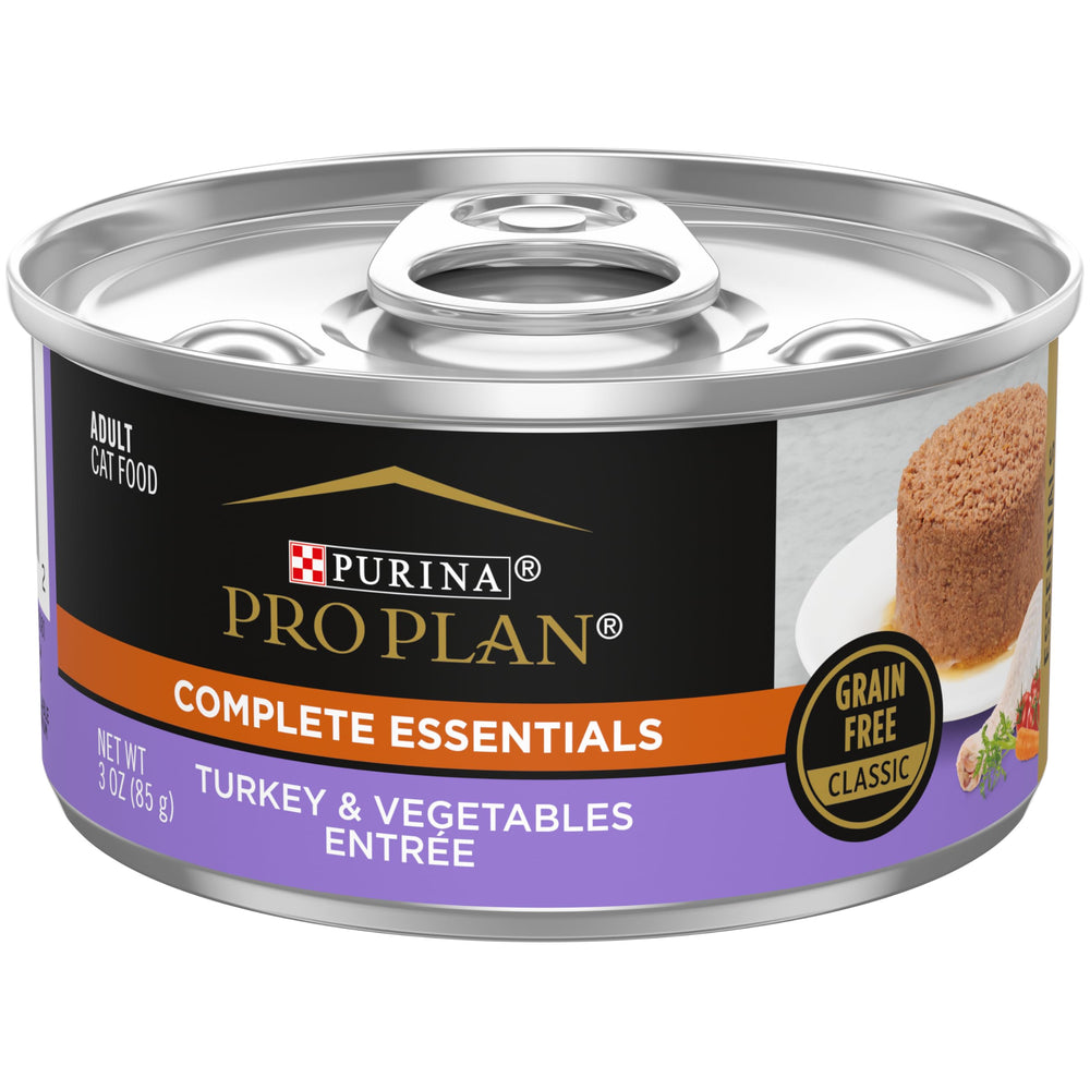 Purina Pro Plan pack de 24 pâtés dinde pratique pour portionner