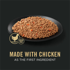 Purina Pro Plan détail d’étiquette indiquant ingrédients et bénéfices nutritionnels