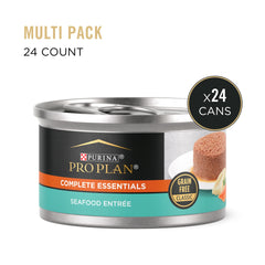 Purina Pro Plan gros plan sur la texture de la pâtée illustrant la haute protéine