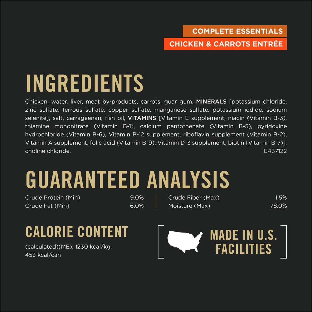 Purina Pro Plan portion servie avec croquettes pour un repas complet et varié