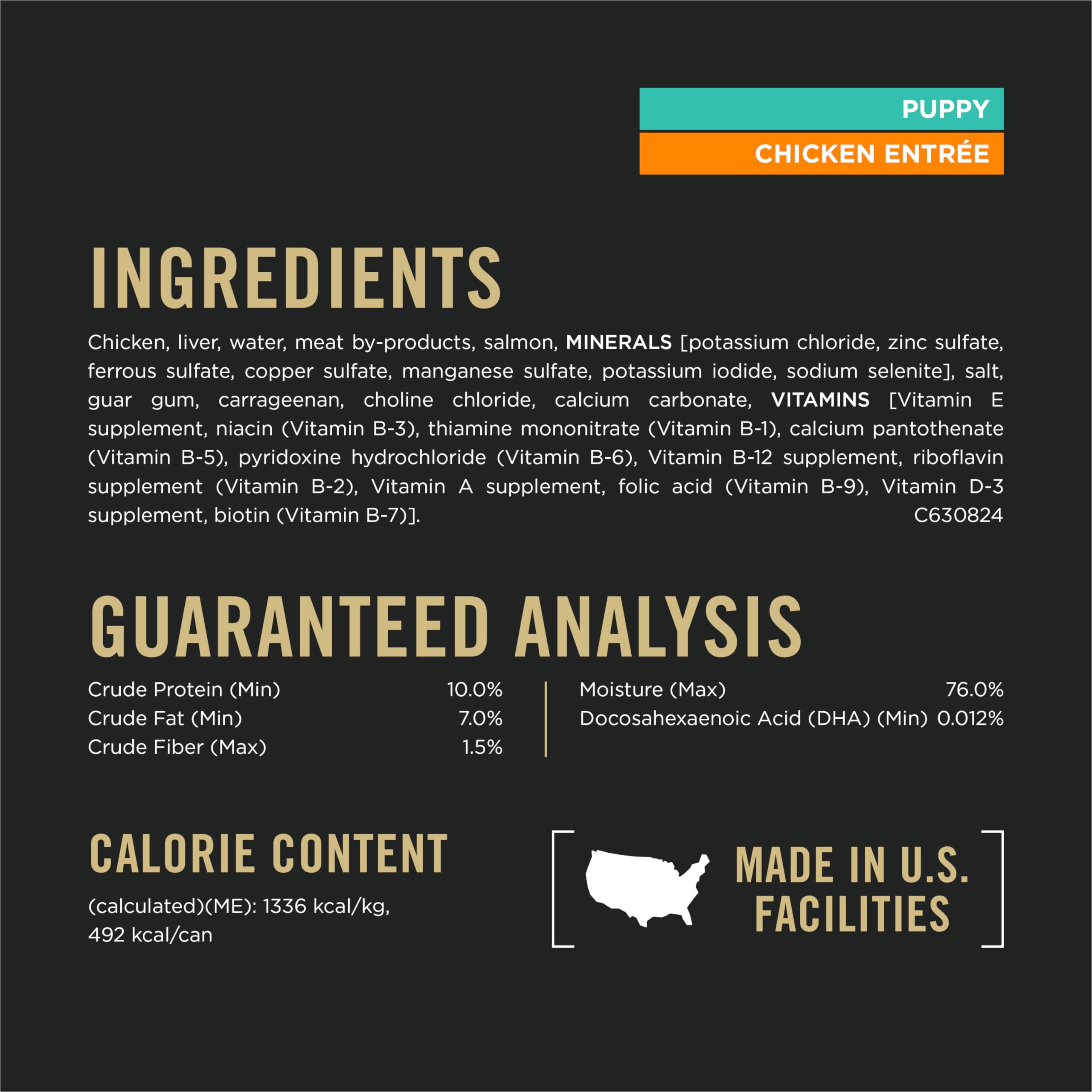 Purina Pro Plan comparaison taille d'une boîte pour évaluer portion quotidienne
