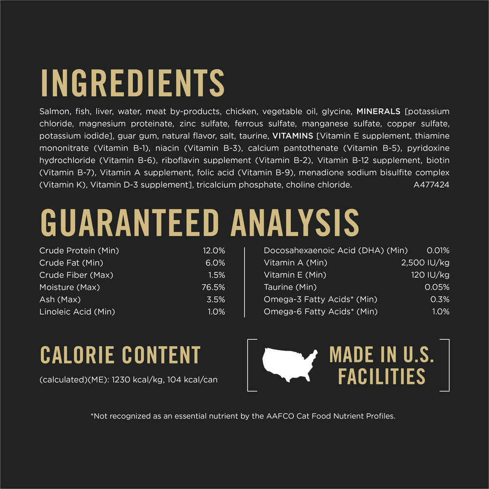Purina Pro Plan étiquette nutrition lisible, informations pour équilibre alimentaire
