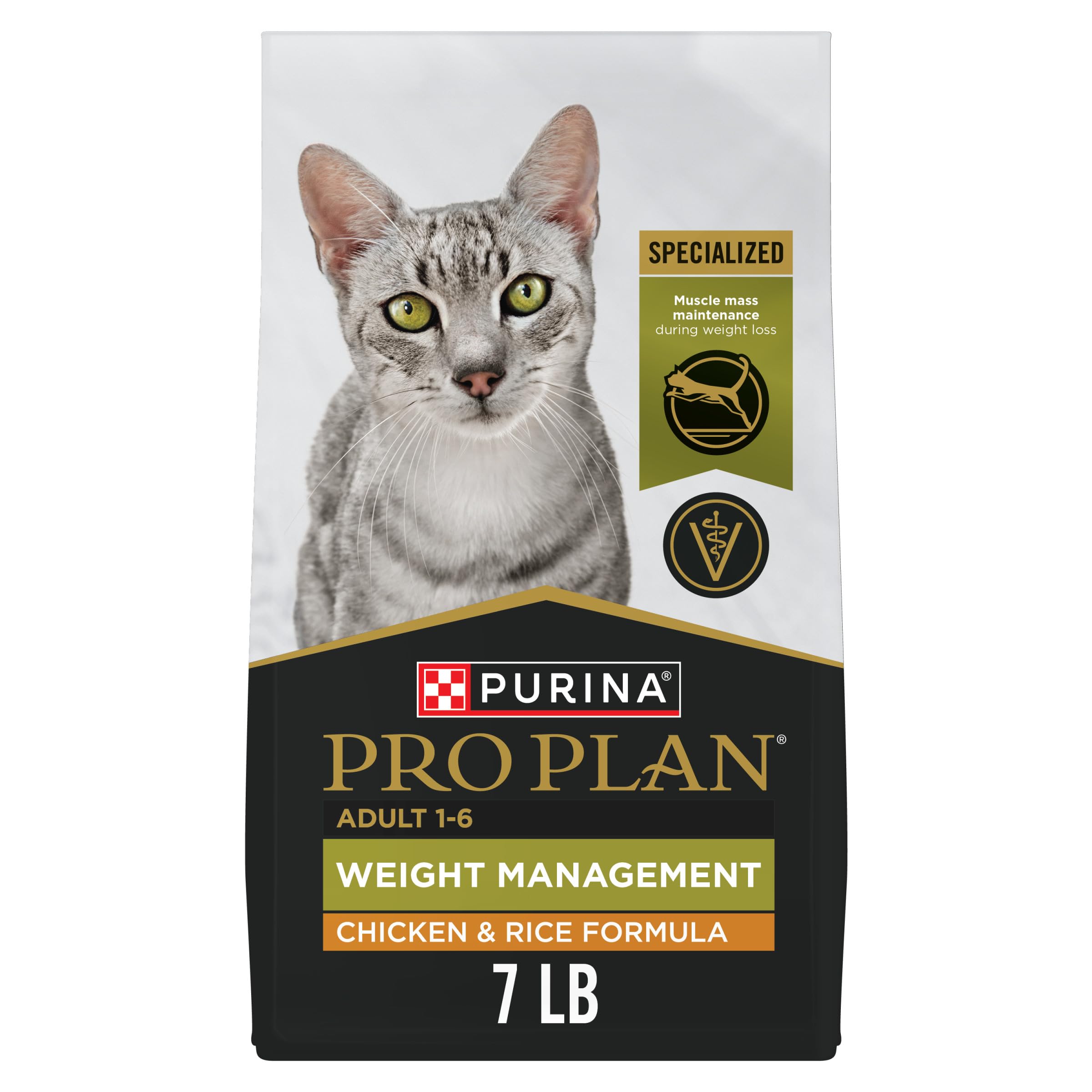 Purina Pro Plan sac avant montrant la recette poulet et riz, confiance produit