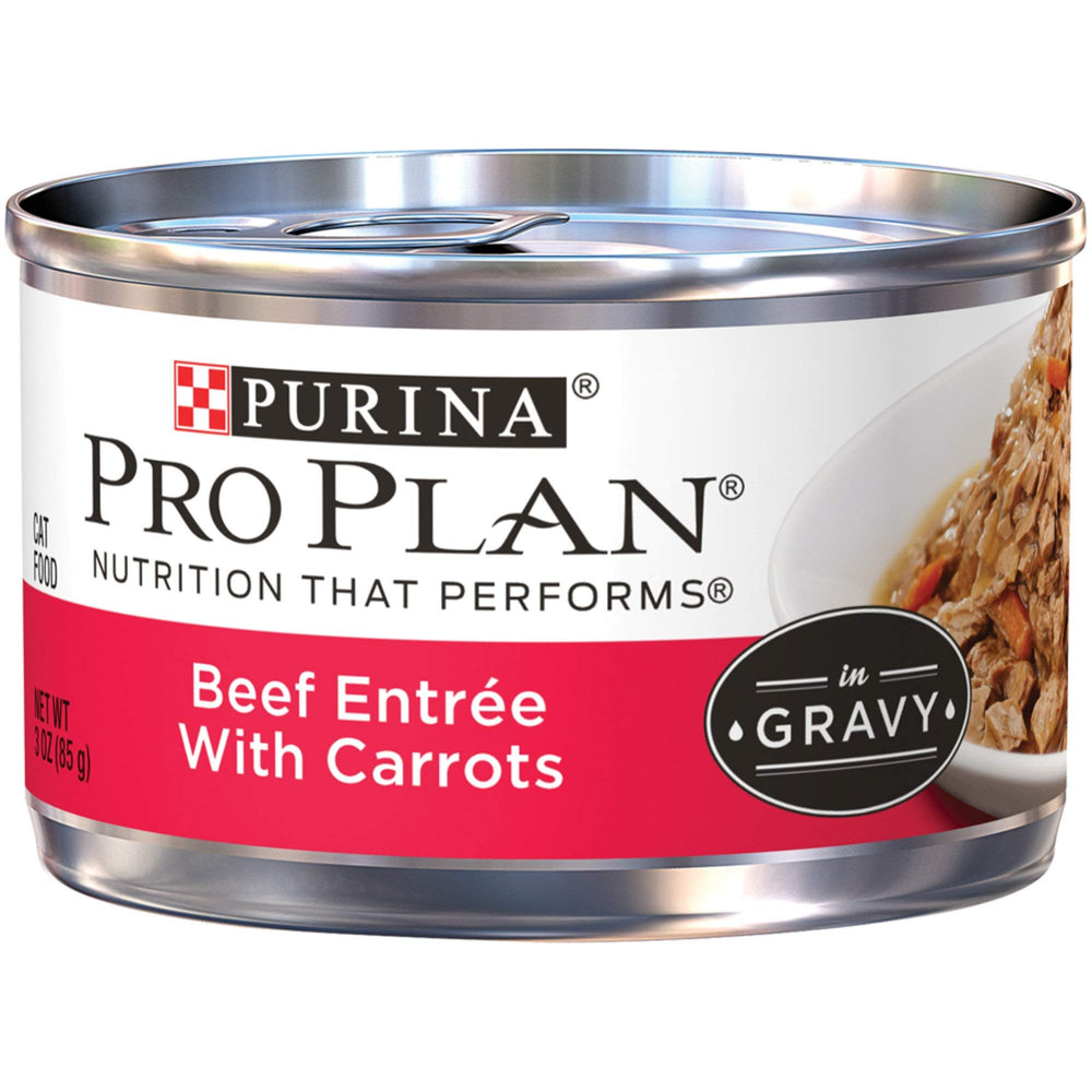 Purina Pro Plan portion servie sur assiette illustrant une ration équilibrée