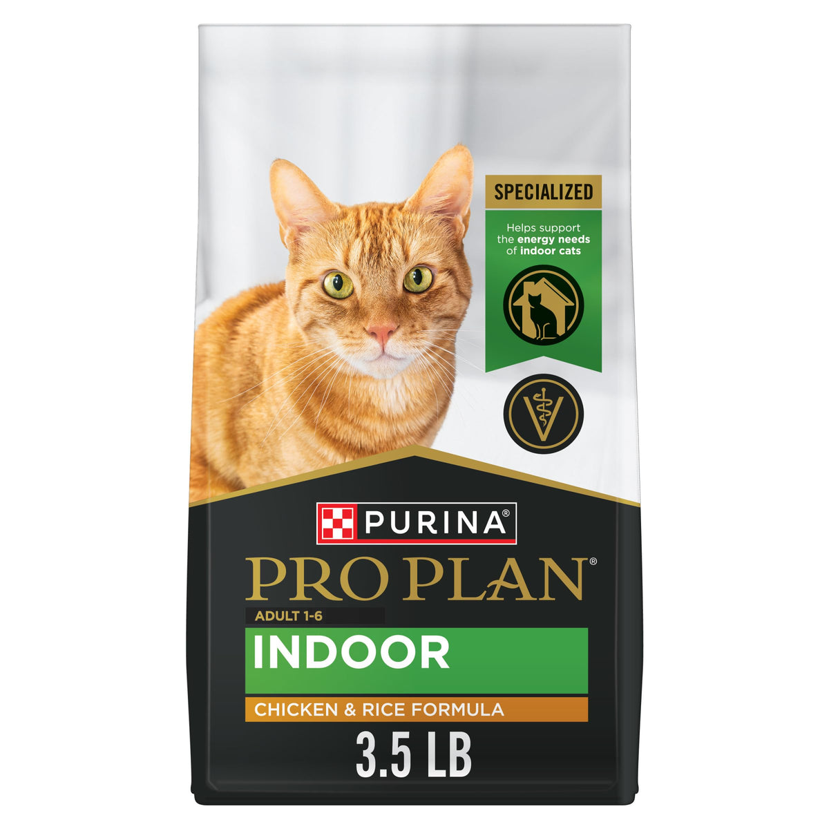 Purina Pro Plan sac 3,5 lb montrant emballage et bénéfice nutritionnel