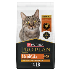 Purina Pro Plan sac 14 lb face avant montrant le format économique et l’étiquette