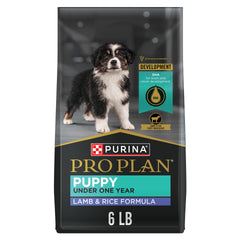 Purina Pro Plan sachet avant agneau et riz montrant nutrition complète