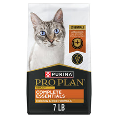 Purina Pro Plan sac devant montrant la marque et bénéfice nutritionnel