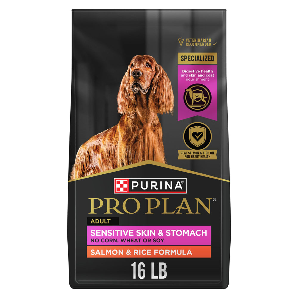 Purina Pro Plan sac face avant montrant l'emballage attractif et informations